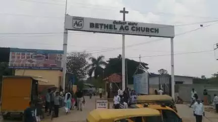 Slow-moving traffic due to worship at Bethel church  near Hebbal towards Veerannapalya, Kindly cooperate.
