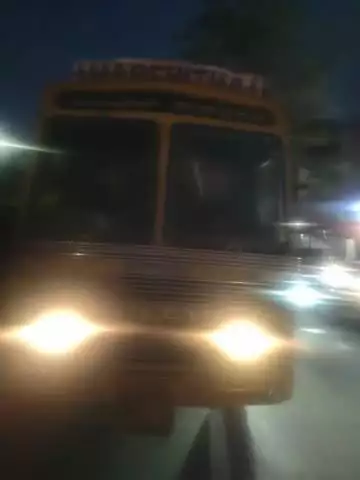 'Traffic advisory' 
Slow-moving traffic due to a Vehicle breakdown near Kasturi Nagara towards Ramamurty Nagara outer ring road, Kindly cooperate.