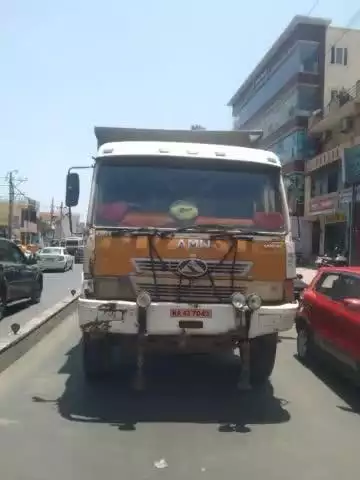 Slow-moving traffic due to vehicle breakdown at Kogilu Cross towards Yelahanka, Kindly co-operate.
