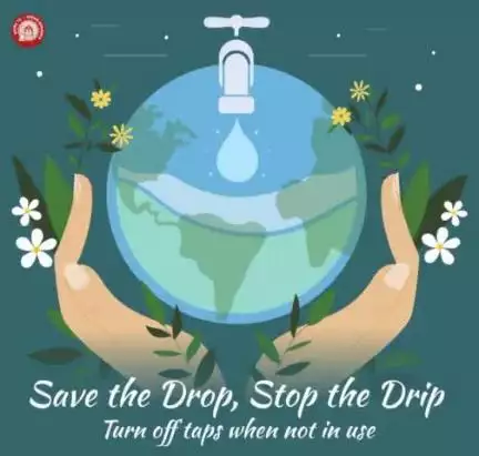 Let's take a green step to save the blue!  
Pay close attention to mindful water consumption and make sure to turn off taps when not in use. 
#MissionLiFE #ChooseLiFE #railminindia
