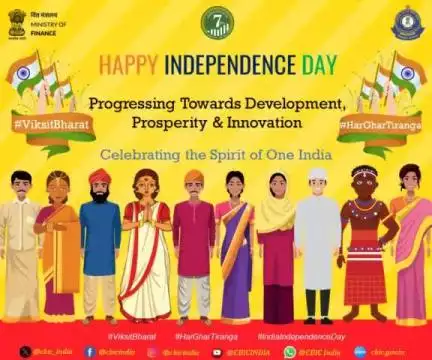 Happy Independence Day! #ViksitBharat