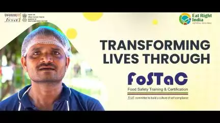 Watch to know about Santosh Kumar’s inspirational #FoSTaC journey! #FSSAI