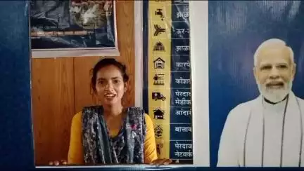 PM-JANMAN Camp चे आयोजन चंद्रपूर जिल्ह्यातील पंचायत समिती जिवती येथे दिनांक 06-09-2024 लाभार्थी मनोगत व्यक्त करतांना
