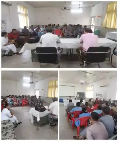 Safai Mitra Suraksha Shivir was organized at New Tinsukia Railway Hospital in the presence of representatives from CSC. Health checkups and information on various central government schemes were briefed to Safai Mitras.