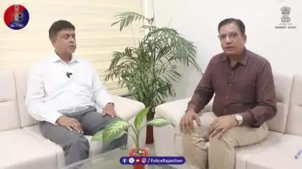 राजस्थान_पुलिस के पॉडकास्ट की कड़ी में रूबरू हो रहे हैं श्री दिनेश एम एन, #ADG CID(CB), राजस्थान।