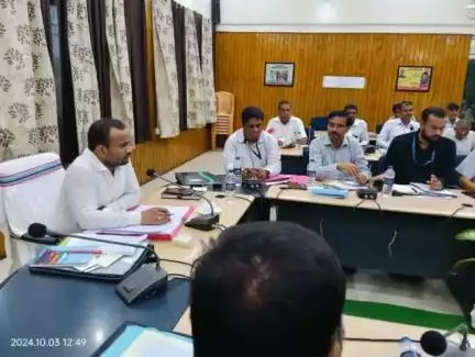 हरदेव भवन के सभागार में उप विकास आयुक्त श्रीकांत कुंडलीक खांडेकर की अध्यक्षता में कृषि टास्क फोर्स, आत्मा शासी परिषद, आरएडी के लिए प्रखंड व क्लस्टर के चयन एवं पीएम किसान शिकायत अनुश्रवण समिति की बैठक आयोजित की गई। #krishibihar #dpronalanda