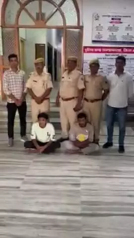 खाण्डा फलसा थाना पुलिस की बडी कार्यवाही। आयुक्तालय क्षेत्र में नकबजनी व चोरी करने वाले गिरोह का पर्दाफाश। शातिर नकबजन सुनील उर्फ चून्दा व फिरोज उर्फ भूरिया को किया गिरफ्तार।