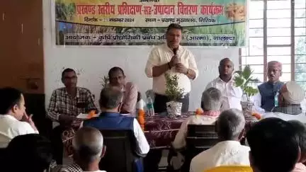 प्रखंड स्तरीय रबी महाभियान कार्यक्रम का आयोजन आज ई किसान भवन गिरियक मे जिला कृषि पदाधिकारी नालन्दा राजीव कुमार के द्वारा दीप प्रज्वलित कर किया गया। #dpronalanda #krishibihar #HorticultureBih #bameti.bihar #iprdbihar #soilconservebih