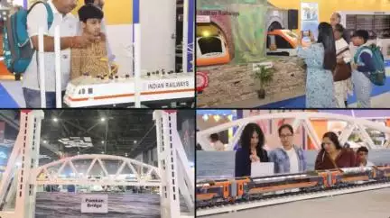 अंतरराष्ट्रीय व्यापार मेला, प्रगति मैदान के 'भारतीय रेल मंडप' में आज की झलकियां।

#railminindia #gmblw 
#RailwayNorthern #mygovindia #iitf2024
