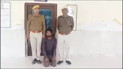 पुलिस थाना #फागी ने बुजुर्ग की कानों की मुरकी तोड़ने वाले आरोपी को किया गिरफ्तार।