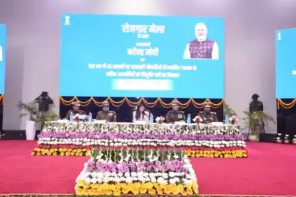 समूह केंद्र , केंद्रीय  रिज़र्व पुलिस बल ,   नई दिल्ली, में रोज़गार मेले का भव्य आयोजन