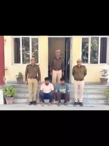 पुलिस थाना #रेनवाल ने साईबर ठगों को बैंक खाता किराये पर देने वाले 2 व्यक्तियों को किया गिरफ्तार।