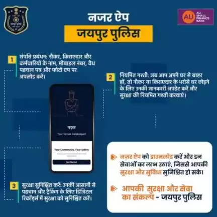 नज़र ऐप के ज़रिए अपने नौकर, किराएदार और कर्मचारियों की जानकारी जैसे नाम, मोबाइल नंबर, पहचान पत्र और फोटो अपलोड करें।