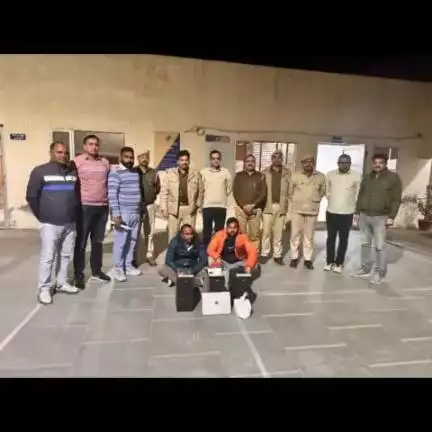 #श्रीगंगानगर_पुलिस ने किया साइबर ठगी का पर्दाफाश.....