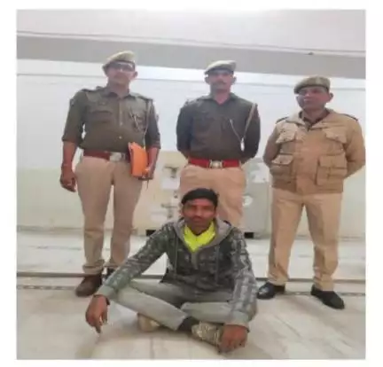 हिम्मत जय मोटर्स से हुई मोटरसाईकिल चोरी की वारदात का खुलासा 01 मुलजिम गिरफतार।