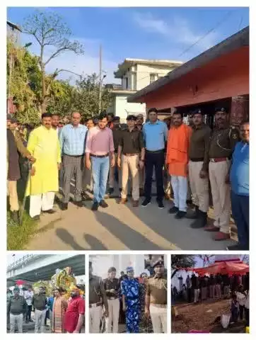 #महाशिवरात्रि  पर्व को शांतिपूर्ण एवं सौहार्दपूर्ण माहौल में संपन्न कराने हेतु पूरी मुस्तैदी के साथ अपने कर्तव्य पर तैनात कैमूर पुलिस।

"In case of any emergency #dial 112"