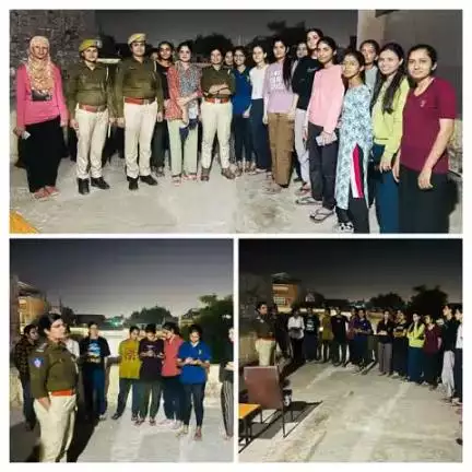 ऑपरेशन गरिमा के तहत पुलिस थाना रातानाडा जोधपुर पूर्व में रानाबाई गर्ल्स हॉस्टल में स्कुल/कॉलेज की छात्राओ को “नीड हेल्प” ऐप के बारे में जानकारी दी गई।