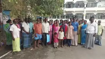 கலசபாக்கம்: கோவூர் கிராமத்தில் நிலப் பிரச்சனையில் பெண்மணி மீது மண்ணெண்ணெய் ஊற்றி கொளுத்தியதாக புகார்