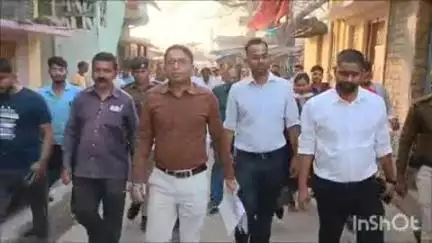दिघवारा: जिलाधिकारी ने आमी स्थित अंबिका भवानी मंदिर प्रांगण का किया स्थलीय निरीक्षण