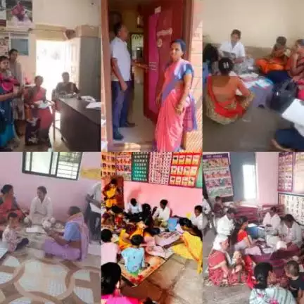 जिल्ह्यात विविध ठिकाणी लसीकरण आरोग्य सेवा सत्र
