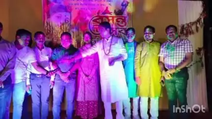গঙ্গাজলঘাটি: গঙ্গাজলঘাটিতে ব্লক ও পঞ্চায়েত সমিতির তরফে বসন্ত উৎসব অনুষ্ঠান অনুষ্ঠিত হল, উপস্থিত BDO ও থানার IC