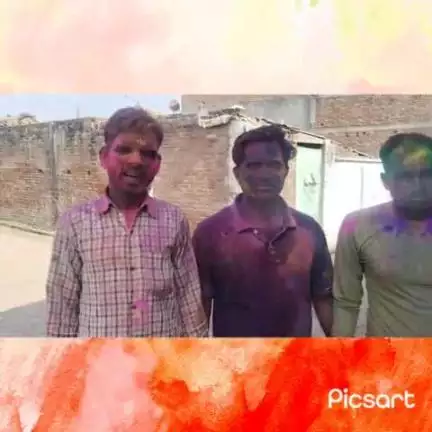 holi k parv par gulab tanda