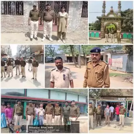 #होली_पर्व_2025 को सुरक्षित एवं सौहार्द्रपूर्ण माहौल में संपन्न कराने तथा #रमजान📷 के पावन माह में जुम्मे की नमाज के अवसर पर सुरक्षा एवं विधि-व्यवस्था संधारण हेतु #कटिहार_पुलिस सभी चौक-चौराहे एवं धार्मिक स्थलों के आस-पास सक्रियता