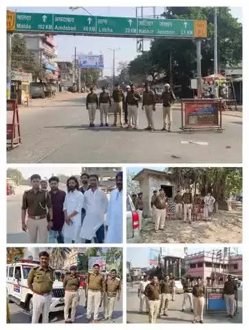 #होली_पर्व_2025 को सुरक्षित एवं सौहार्द्रपूर्ण माहौल में संपन्न कराने तथा #रमजान📷 के पावन माह में जुम्मे की नमाज के अवसर पर सुरक्षा एवं विधि-व्यवस्था संधारण हेतु #कटिहार_पुलिस सभी चौक-चौराहे एवं धार्मिक स्थलों के आस-पास सक्रियता के साथ मौज