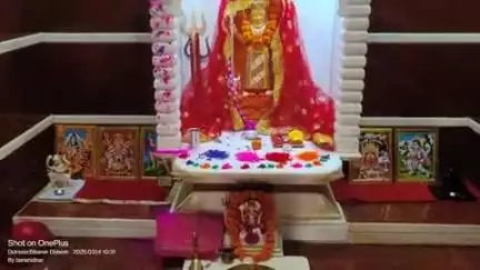 आनंदवासी गांव में करणी माता के मंदिर पर धूम धाम से मनाया होली