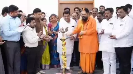 ಬಬಲೇಶ್ವರ: ಪಟ್ಟಣದಲ್ಲಿ ಎಡಿಎಲ್ಆರ್ ಕಚೇರಿಯನ್ನು ಉದ್ಘಾಟನೆ ಮಾಡಿದ ಸಚಿವ ಎಂ ಬಿ ಪಾಟೀಲ್