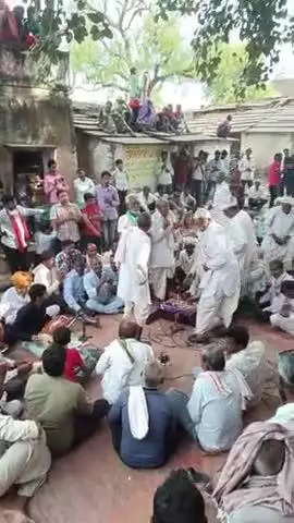 ग्राम पंचायत गुबरेड़ा में होली फागोत्सव प्रोग्राम बड़ी धूम धाम से मनाया गया रागनी संगीत