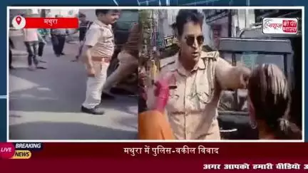 मथुरा में पुलिस-वकील विवाद: एसएसपी कार्यालय का घेराव,  वकीलों ने की गिरफ्तारी की मांग
#मथुरा #पुलिस #वकील #एसएसपी