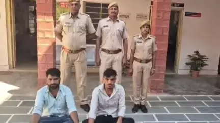 जायल: जायल में पुलिस की गाड़ी को टक्कर मारकर हेड कॉन्स्टेबल की हत्या करने वाले 2 आरोपियों को पुलिस ने किया गिरफ्तार