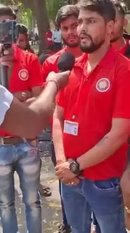 विदिशा आपदा मित्र दिल्ली जनतरमंतर पर एक दिवसीय धरना दिया