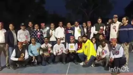 पंचरुखी: टिक्कर रामनगर में होली मेले का समापन किया गया