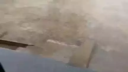 मौसम का मिजाज बदला,चोलापुर में हुई ओलावृष्टि