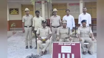 ಸೇಡಂ: ಪಟ್ಟಣದಲ್ಲಿ ಪೊಲೀಸರ ಕಾರ್ಯಾಚರಣೆ, ಸೋಲಾರ್ ಕೇಬಲ್ ಕಳ್ಳತನ ಮಾಡಿದ್ದ ಅಂತಾರಾಜ್ಯ ಕಳ್ಳರ ಬಂಧನ