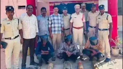 గుర్రంపోడు: మండలంలో వ్యవసాయ మోటార్లు, విద్యుత్ వైర్ల చోరీలకు పాల్పడుతున్న ముగ్గురు దొంగలు అరెస్టు, ఎస్సై మధు వివరాలు వెల్లడి