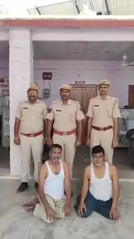 #Balotra: थाना मण्डली द्वारा विद्युत लाईन तार चोरी प्रकरण का खुलासा। 

तार चोरी गैंग के सदस्य रतनलाल व मो. हुसैन उर्फ निजामुदीन गिरफ्तार।