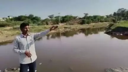 गंभीर नदी को स्वच्छ बनाने की मुहिम तेज, श्री महावीर जी में सर्व समाज का धरना दूसरे दिन भी जारी