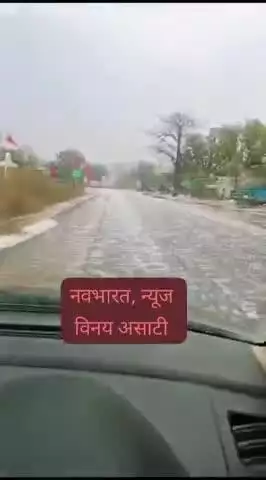 damoh me huii adhik ola brishti