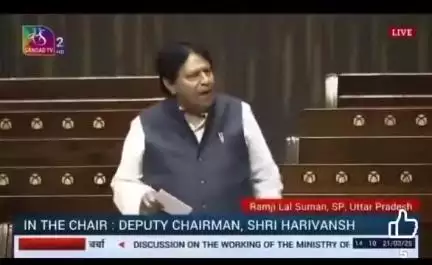 क्या संसद में कोई राजपूत नहीं था जो सपा सांसद रामजीलाल सुमन ने यह आपत्तिक जनक बयान दिया इसकी तो जवान खींच लेनी थी