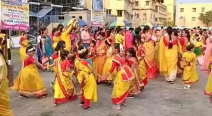 কোলাঘাট: কোলাঘাটে বসন্ত উৎসবের আয়োজন উপস্থিত রাজ্যের মৎস্য মন্ত্রী