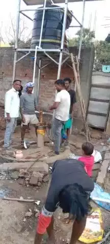 बोरियो संथाली पंचायत में पेय जल आपूर्ति को दुरूस्त करने को लेकर पंचायत समिति सदस्य इरशाद अंन्सारी ने अभियान चलाया ।