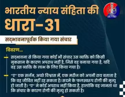 क्या आप जानते हैं? 
भारतीय न्याय संहिता की धारा-31

#भारतीय_न्याय_संहिता
#भारतीय_नागरिक_सुरक्षा_संहिता
#भारतीय_साक्ष्य_अधिनियम