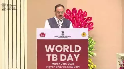 #WorldTBDay | Union Minister for Health and Family Welfare Shri @JP Nadda reminded us of the journey, the hurdles, and unwavering resolve.