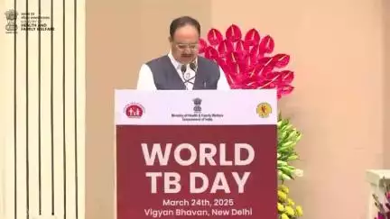 #WorldTBDay | Union Minister for Health and Family Welfare, Shri #JPNadda, highlighted the collective efforts of the nation in the fight against TB.