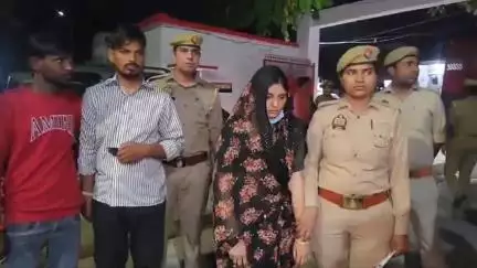 ⬆️पुलिस की हिरासत में तीनों आरोपी- हत्यारी दुल्हन, प्रेमी और शूटर औरैया न्यूज़ #news