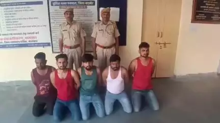 #Balotra: पचपदरा रिफाईनरी में चोरी करने वाली शातिर गैंग का पर्दाफाश।

7.5 क्विंटल एल्युमिनियम की चद्दर व घटना में प्रयुक्त बस जब्त।
