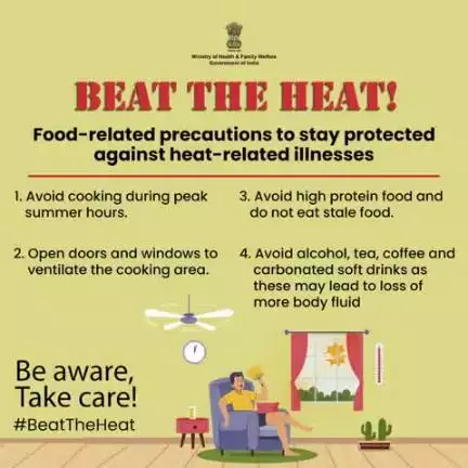 #BeatTheHeat with Smart Food Choices! 

With rising temperatures, it's essential to take precautions to prevent heat-related illnesses.
